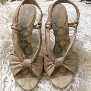 Coach heels